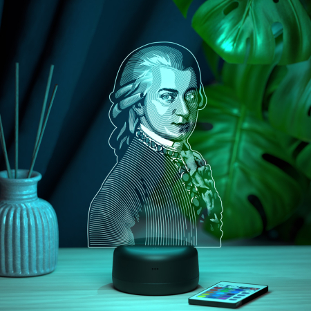3D светильник  Светильник "Моцарт"