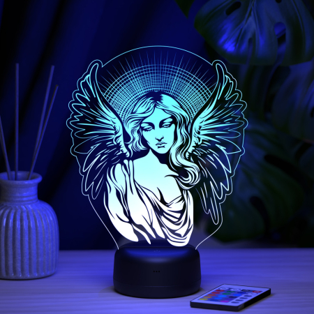 3D светильник  Светильник "Девушка - ангел"